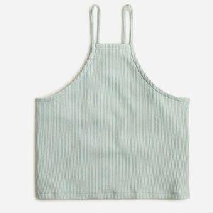 J. Crew Vintage Ribbed Halter Tank